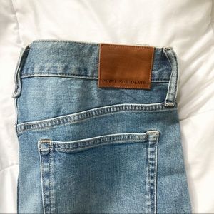 J Crew Point Sur High-Rise Slim Boy Jeans